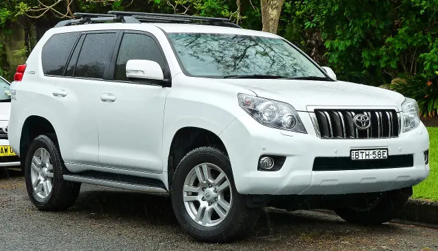 Representative white SUV available through DriveLink vehicle categories